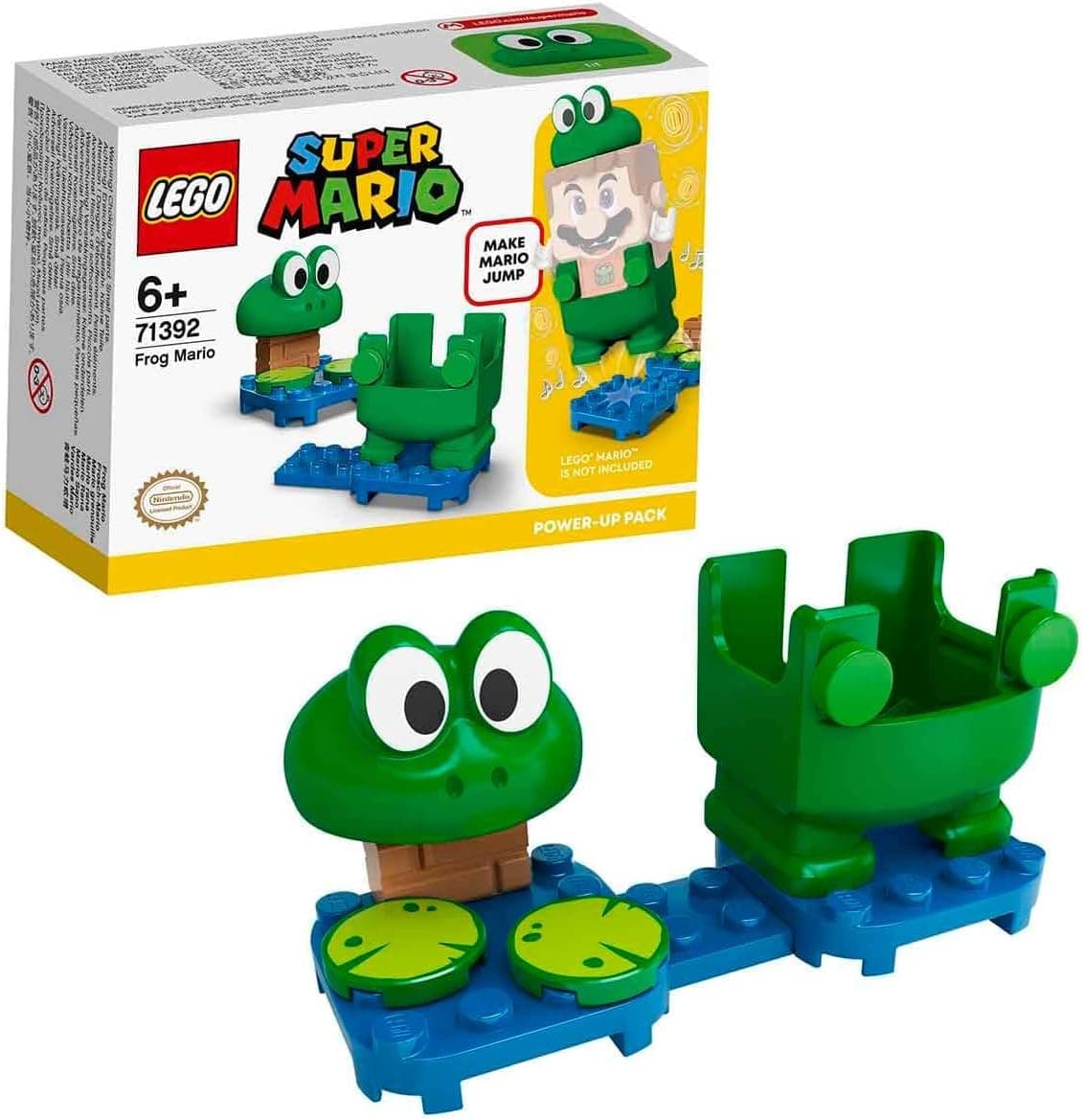 LEGO® Super Mario™ Frog Mario Güçlendirme Paketi 71392 - Yaratıcı Çocuklar için Koleksiyonluk Oyuncak Yapım Seti (11 Parça)