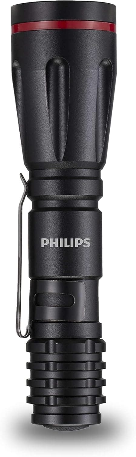 Philips SFL1001P/10 El Feneri - 2 AA Pilli LED El Feneri (teslimat kapsamına dahildir) - 160 Lümen - Siyah