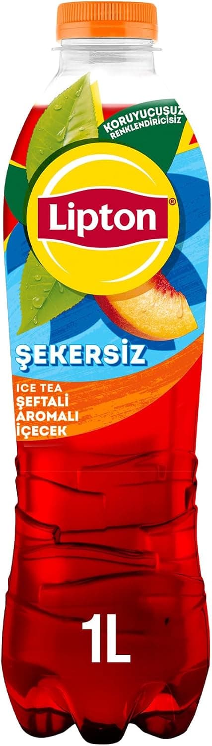 Lipton Ice Tea Şekersiz Şeftali Şekersiz İçecek 1000 ml