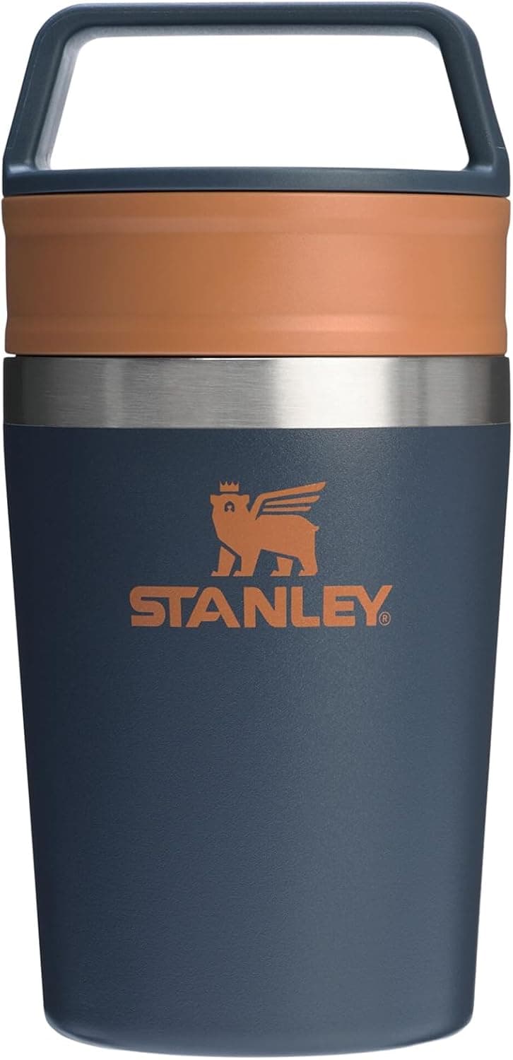 Stanley Cafe To-Go Travel Mug Termos Bardak, Lacivert (Twilight), 0.23 Litre