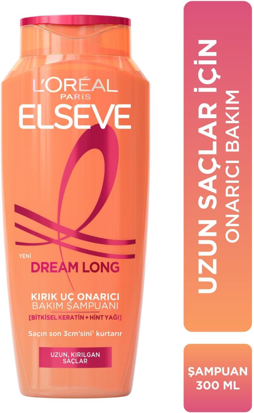 LOreal Paris Elseve Dream Long Onarıcı Bakım Şampuanı 300 ml