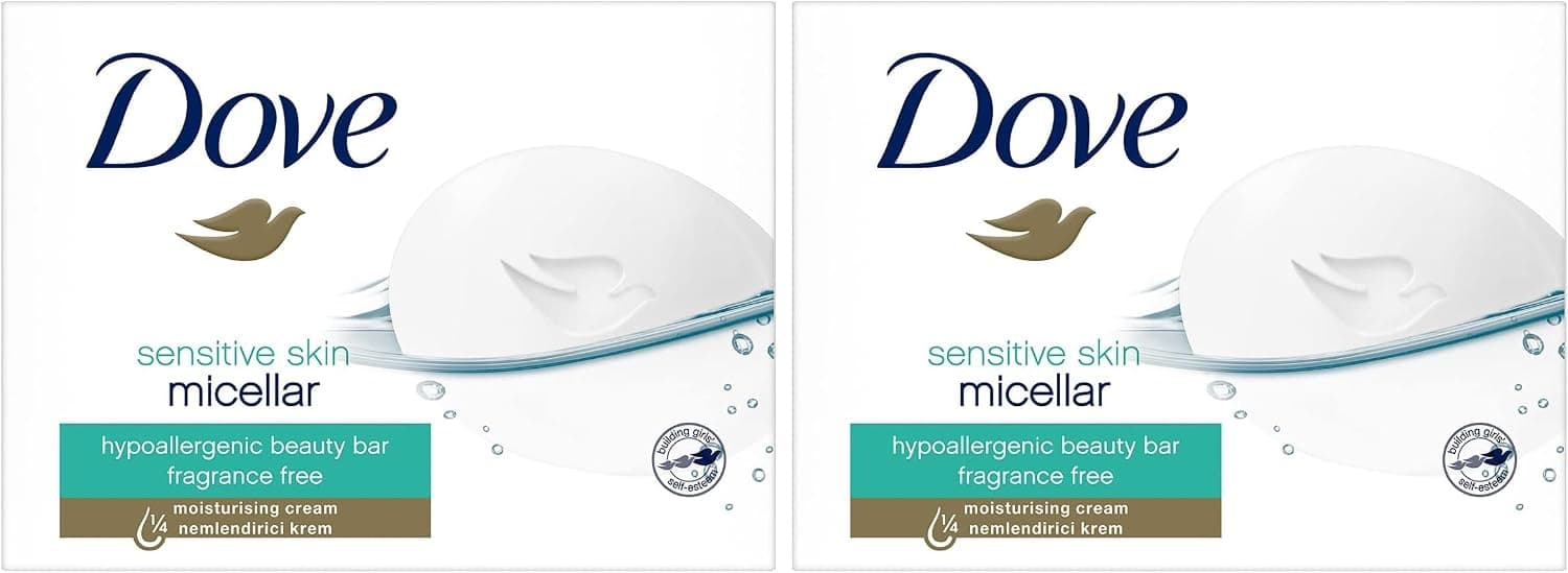 Dove Beauty Cream Bar Sensitive Skin Nemlendirici Krem 90 g 2li paket
