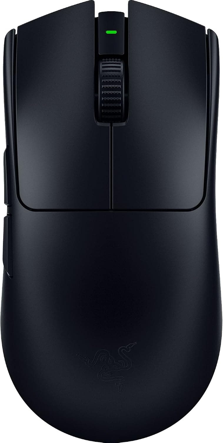Razer Viper V3 Pro - Ultralight Kablosuz Espor Oyun Mouseu (8K Hz HyperPolling, 54g hafif tasarım, Focus Pro Sensör 35K DPI, HyperSpeed Kablosuz, 95 saat pil ömrü) Siyah