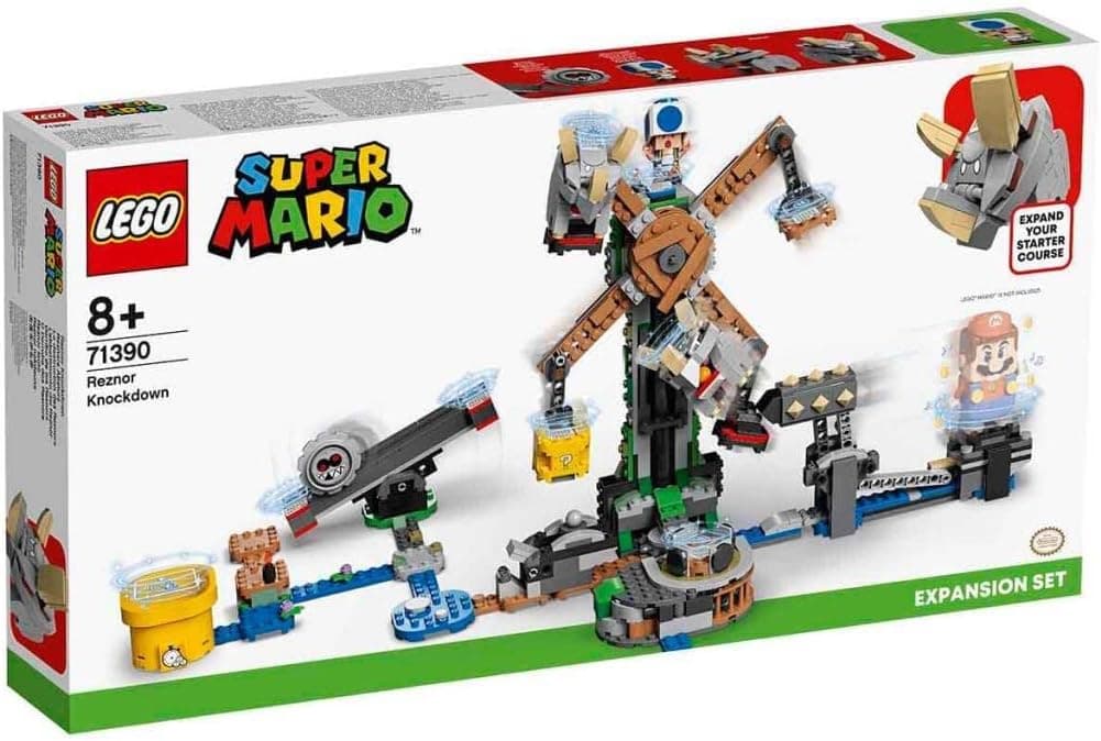 LEGO® Super Mario™ Reznor Son Darbe Ek Macera Seti 71390 - Çocuklar için Koleksiyonluk Oyuncak Yapım Seti (862 Parça)