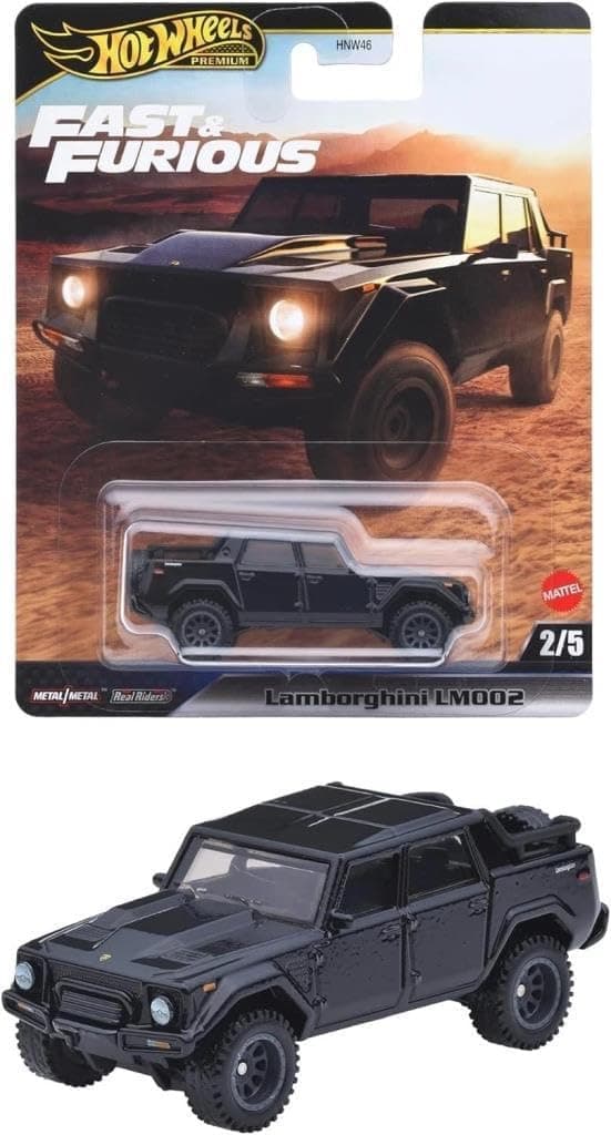 Hot Wheels Fast-Furious Premium Araba LAMBORGHINI LM002 HNW46 - JBL86