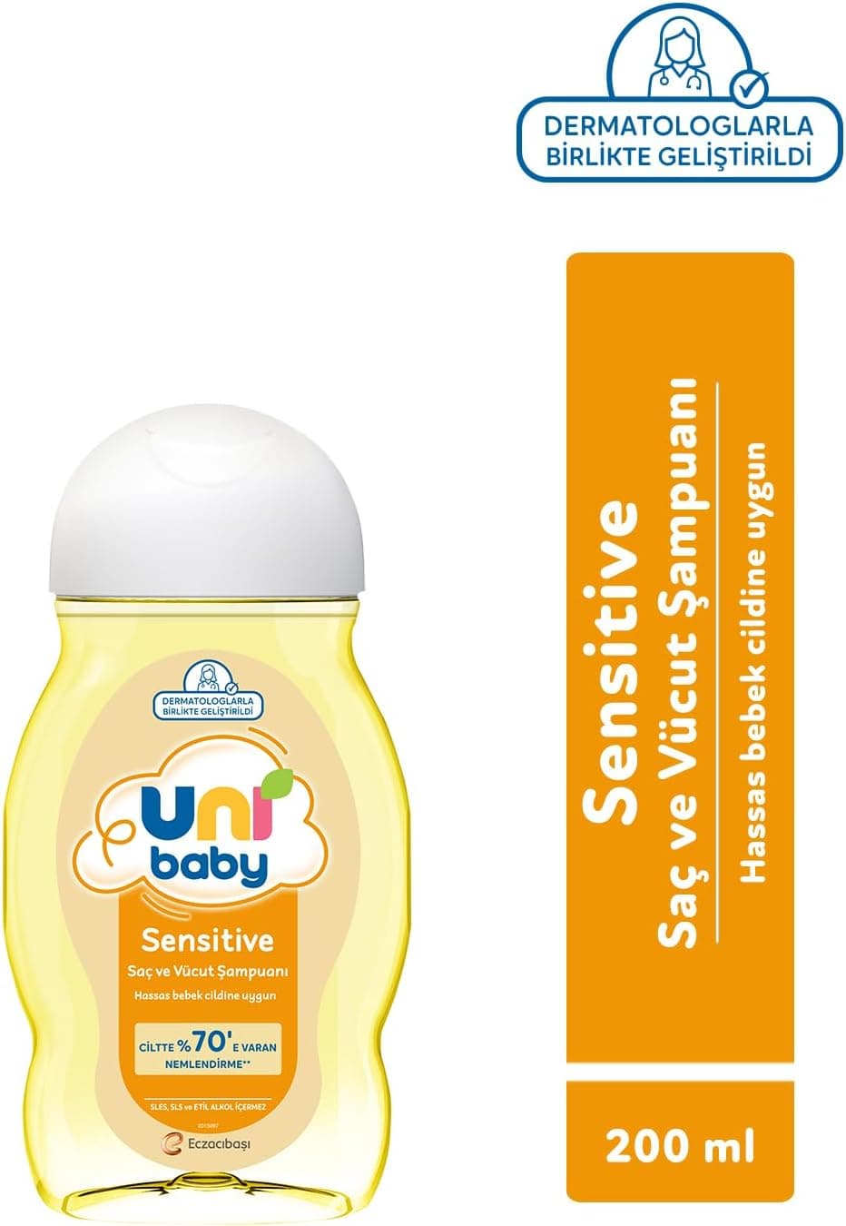 Uni Baby Şampuan Sensitive 200 ml