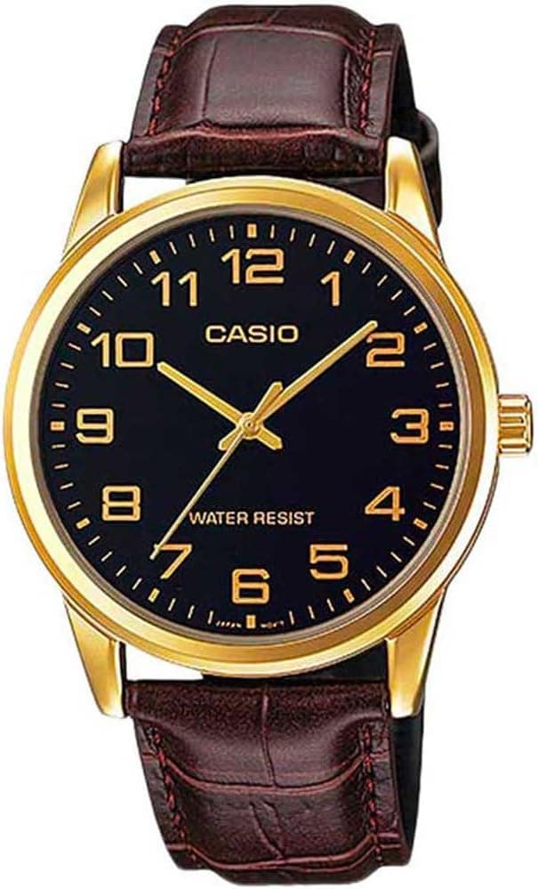 Casio Mtp-V001Gl-1Budf Kol Saati, Standart, Analog, Altın Sarısı, Erkek