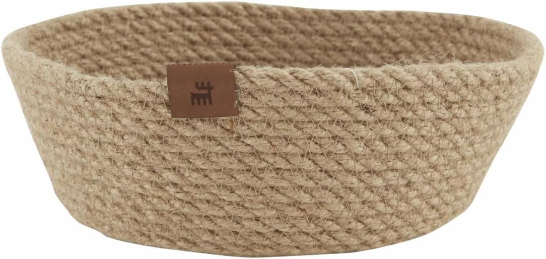 Karaca Home Alba Jute Yuvarlak Dekoratif Tabak 25 Cm, Natural