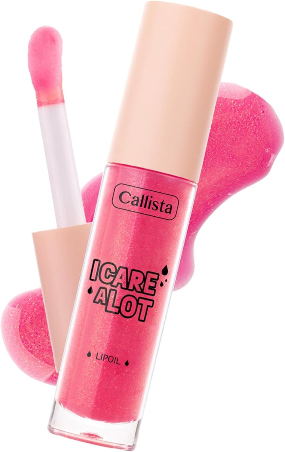 Callista I Care A Lot Lip Oil Nemlendirici ve Parlatıcı Dudak Bakım Yağı - 20 Glow Up Pink - Pembe