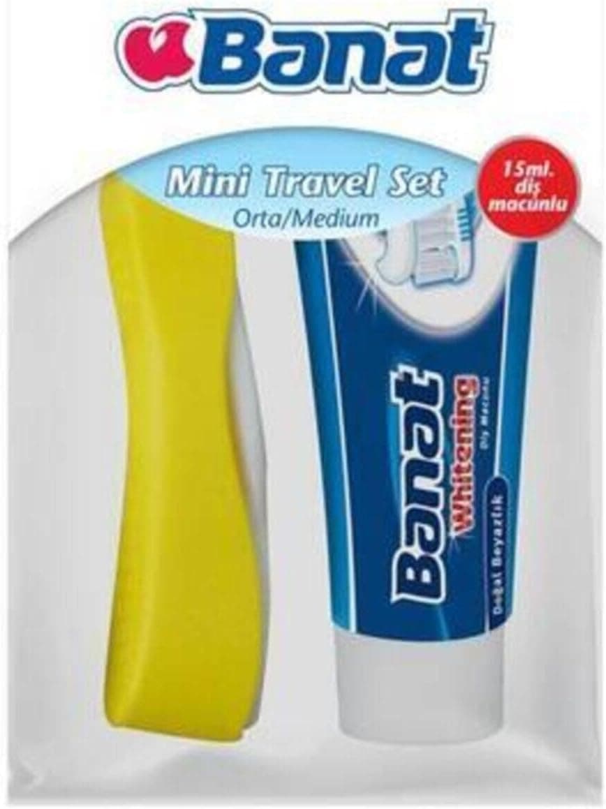 Banat Mini Travel Set - Diş Macunu Hediyeli