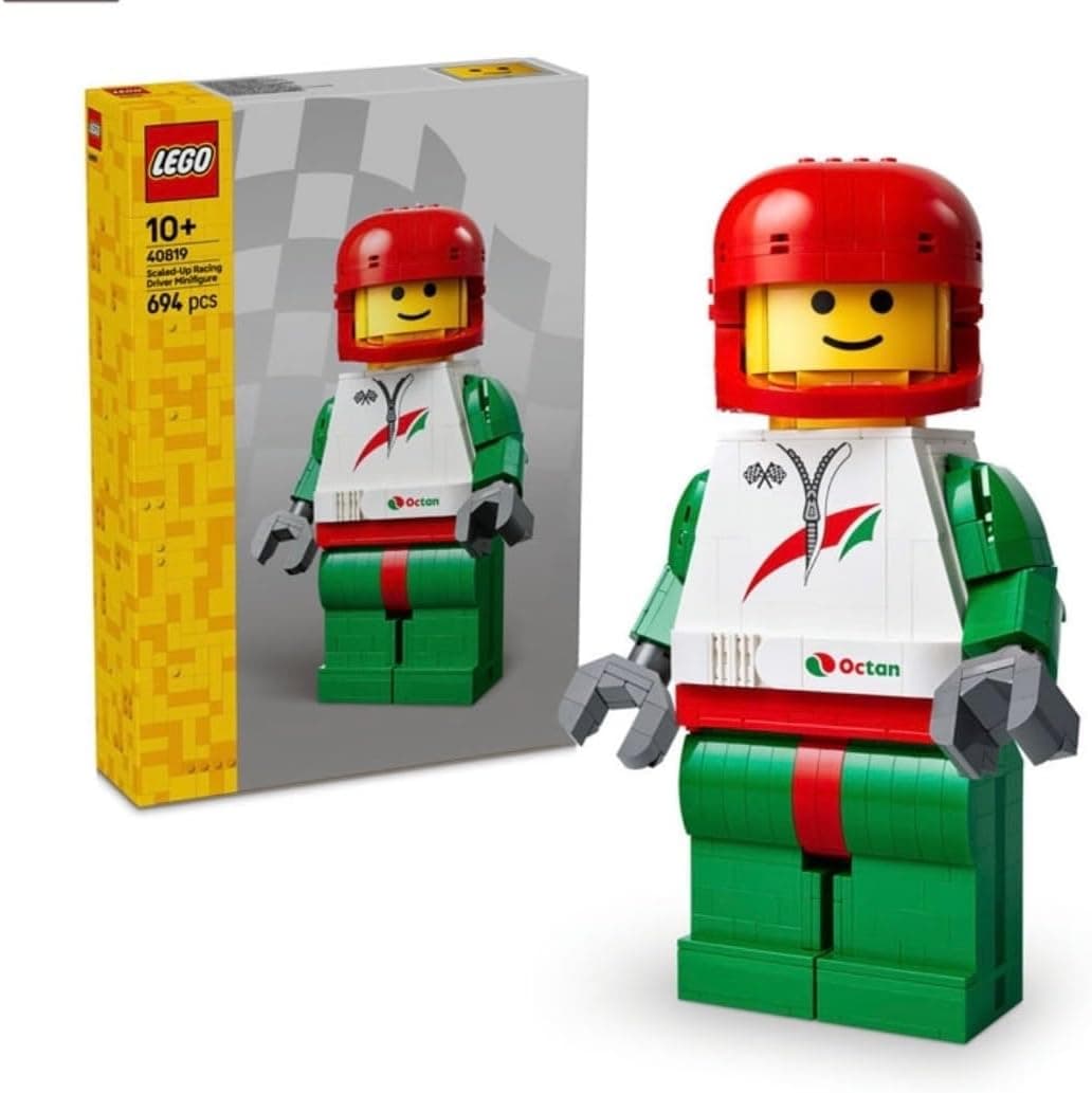 LEGO Creator 40819 Up-Scaled Racing Driver Minifigure