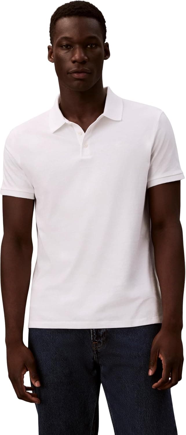 Calvin Klein SS CLASSIC MONOGRAM POLO Tişört Erkek