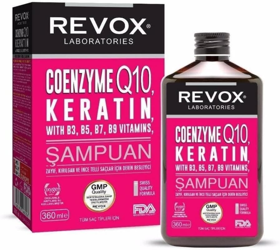 REVOX Coenzyme Q10 Şampuan 360 ml