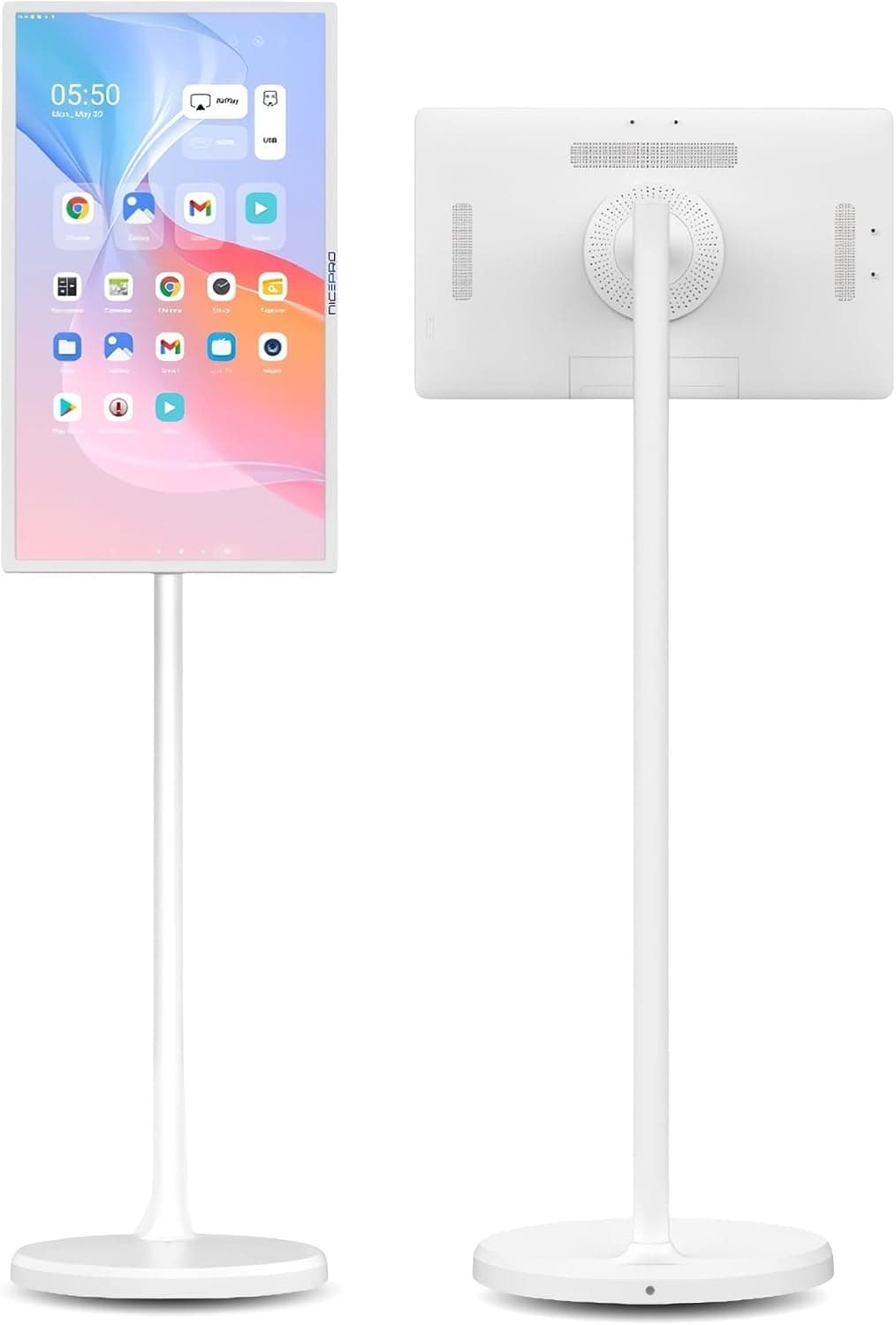 NPO SW3293T 32 Full HD 4/128GB Android Dokunmatik Şarjlı Taşınabilir Smart Led Ekran