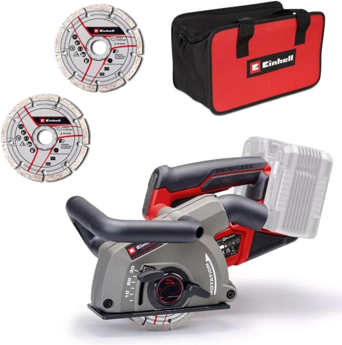 Einhell 4350800 Tp-Ma 36/30 Li Bl Solo Akülü Kanal Açma Makinesi (Akü Dahil Değildir)
