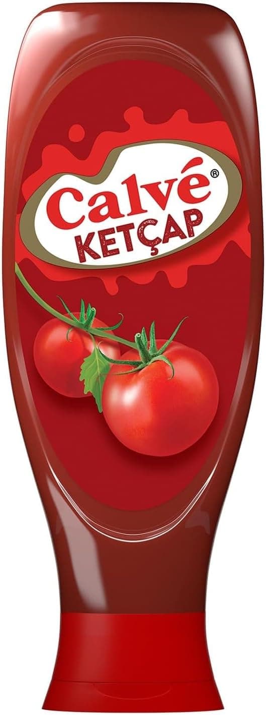 Calve Ketçap Tam Mevsiminde Toplanan Domatesler 610 g/550 ml