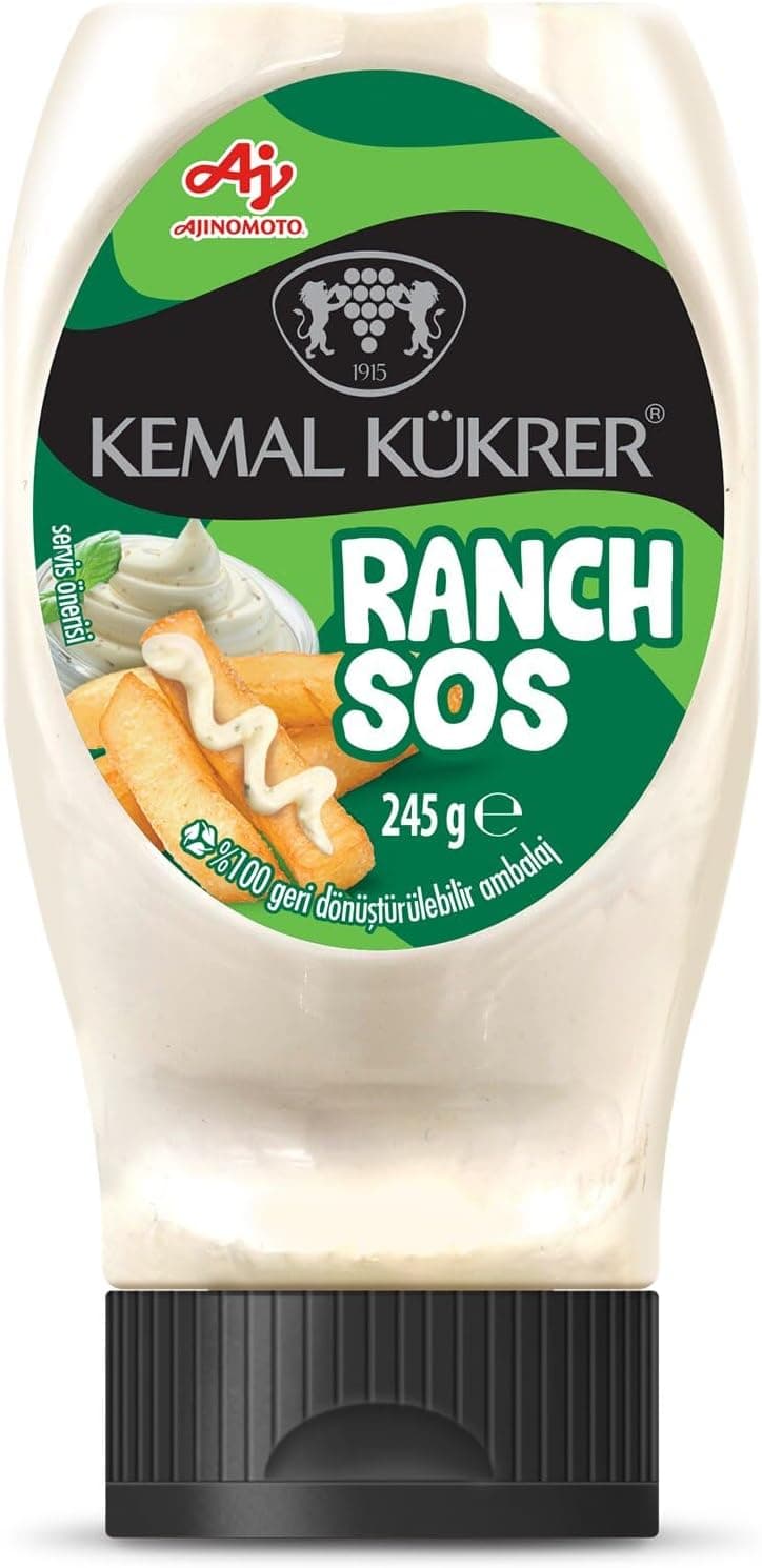 Kemal Kükrer Ranch Sos 250 ml