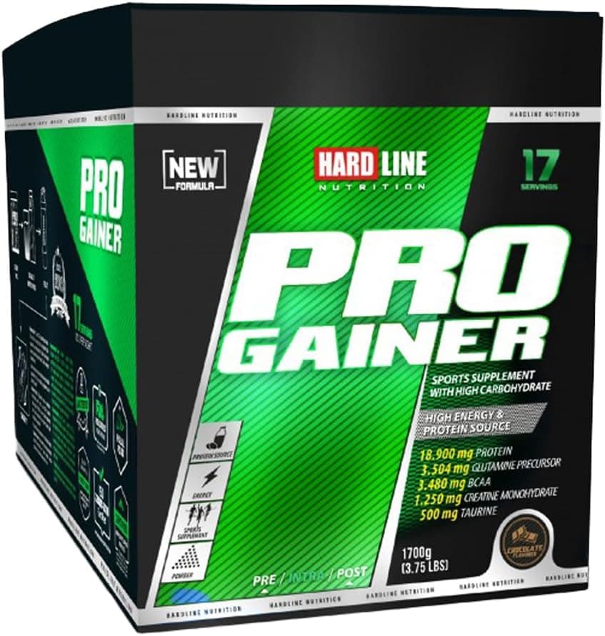 Hardline Nutrition Progainer Çikolatalı Saşe 100 Gr X 17 Adet