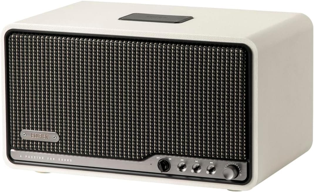 Edifier S300 Masaüstü Kablolu Bluetooth Hoparlör Fildişi Beyazı