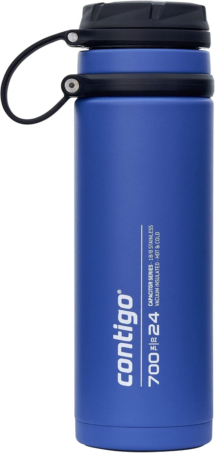 Contigo Fuse SS Thermalock Vakumlu Termos 700 ml, Mavi