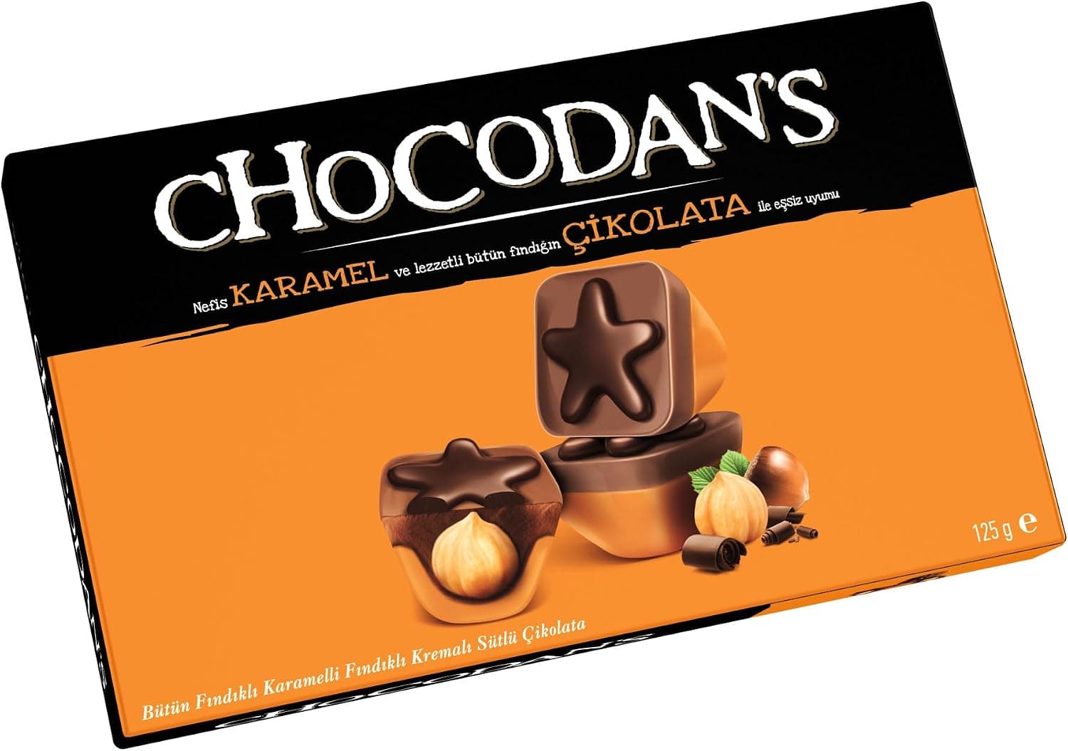 Chocodans Fındıklı Yıldız Çikolata 125 Gr
