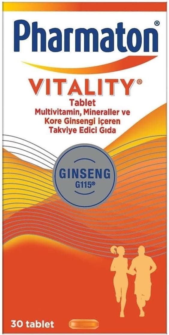 Pharmaton Vitality 30 Tablet Multivitamin