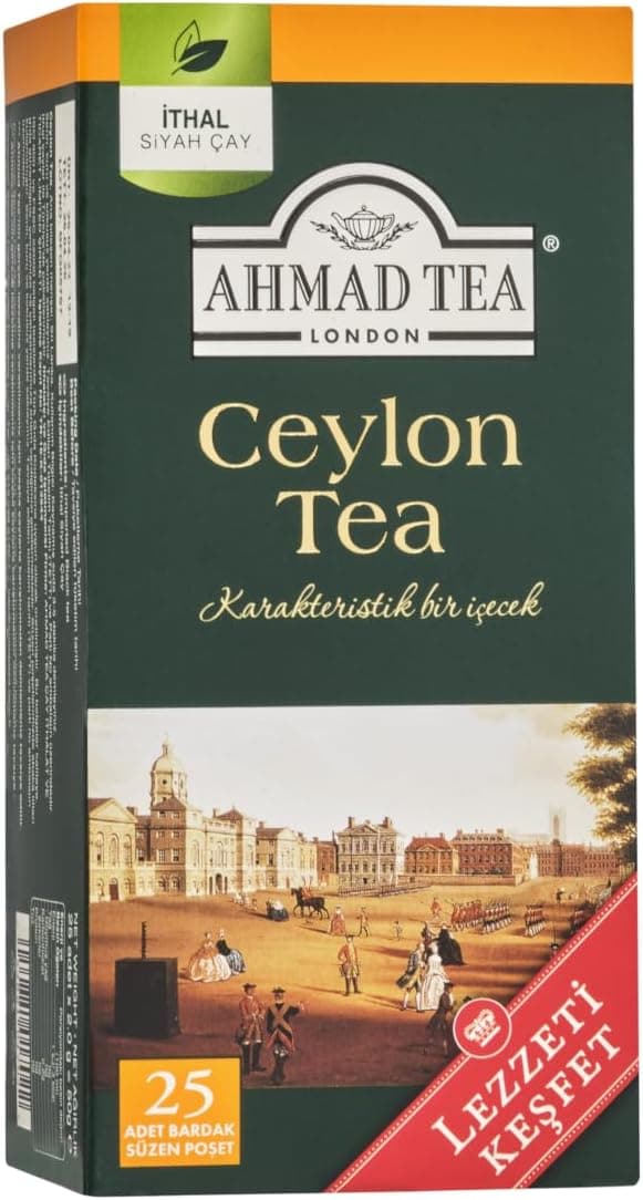 AHMAD TEA Ceylon Tea Bardak Poşet Çay 25Li 50 G