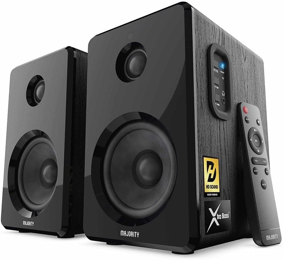 Majority D40 Raf Tipi Hoparlör (BT, USB, AUX, RCA)