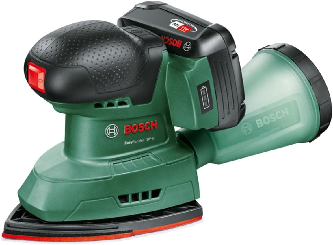 Bosch Home & Garden EasySander 18V-8 UNI Set (1 x 2.0Ah, Tek Akü)