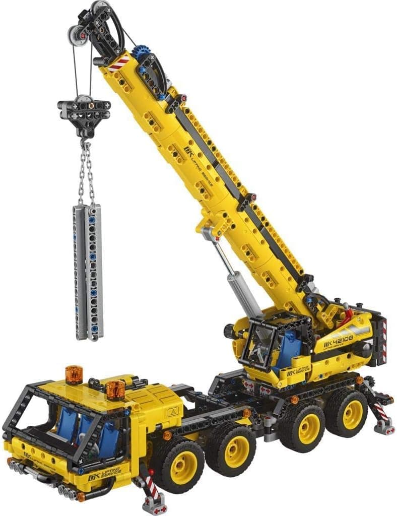LEGO Technic Mobil Vinç 42108 - Araçları Seven Çocuklar için Yaratıcı Oyuncak Yapım Seti (1292 Parça)