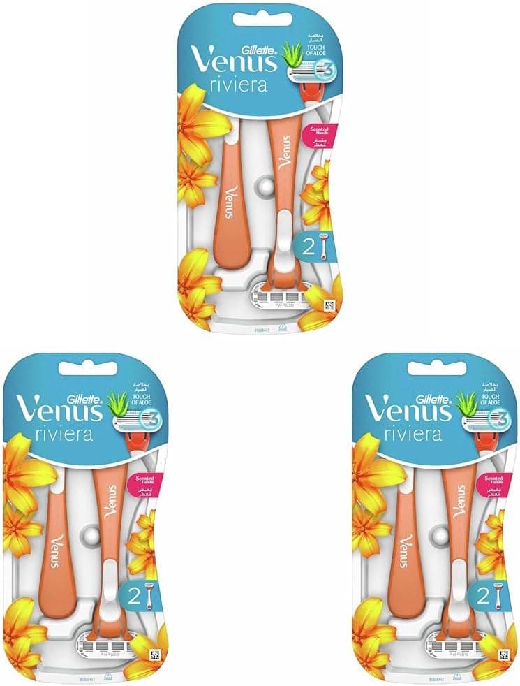 Gillette Venus Riviera Kullan At Kadın Tıraş Bıçağı 2li 3lü paket