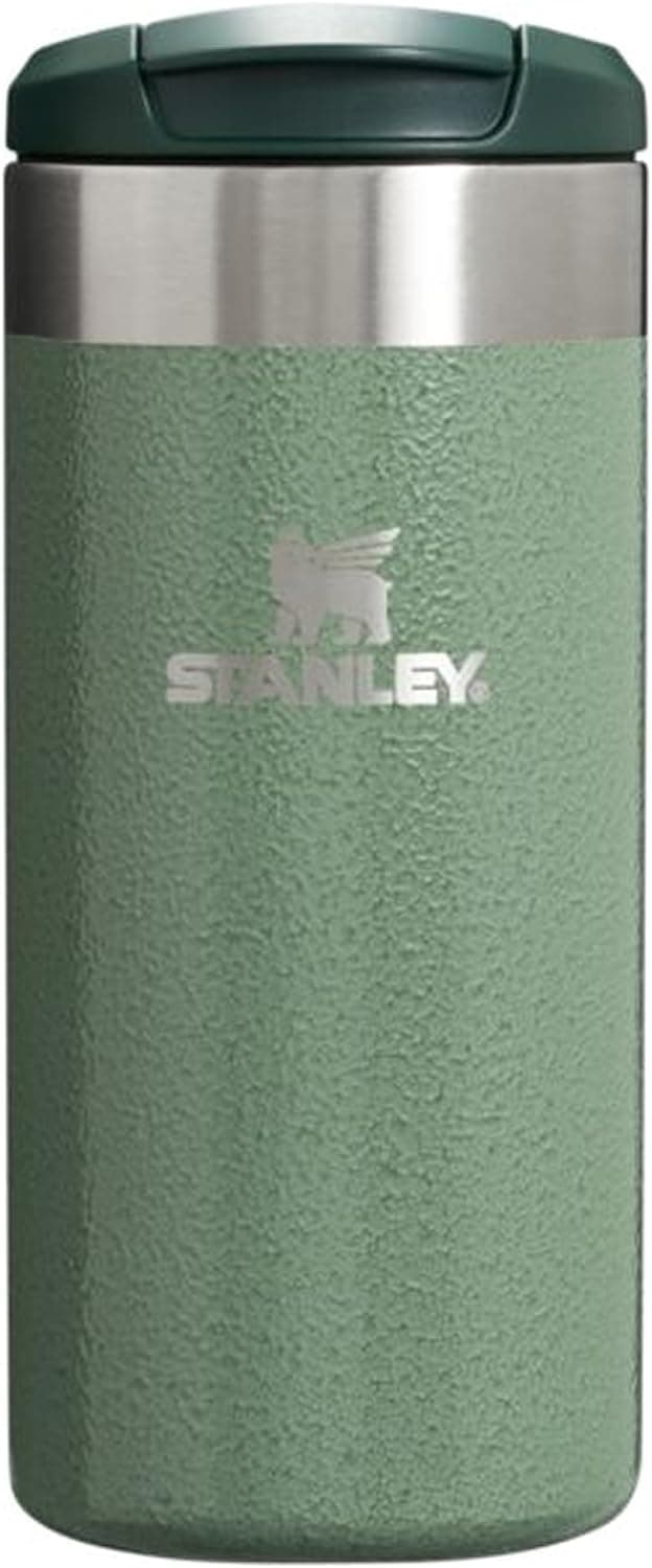 Stanley The Aerolight Transit Mug Termos Bardak, Yeşil (Hammertone Green), 0.35 Litre