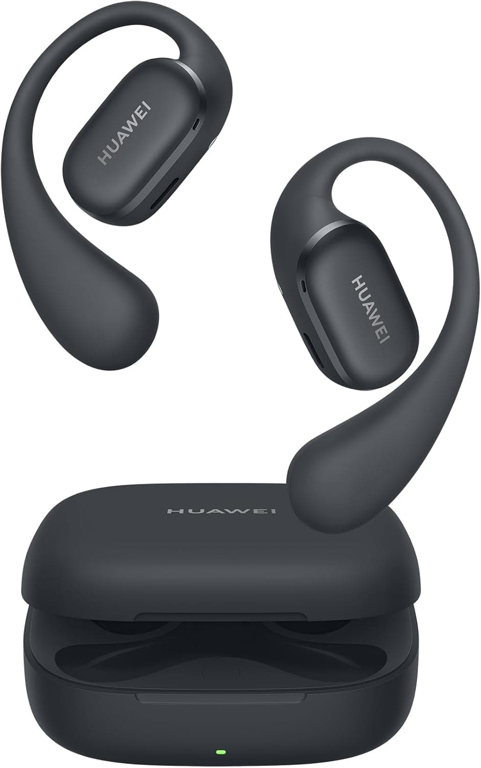 HUAWEI FreeArc Açık Tasarımlı Kulaklık, Yüksek Ses Kaliteli Bluetooth Kulaklık, Güvenli Uyum ve Konfor, IP57 Suya Dayanıklılık, 28 Saat Çalma Süresi, Sporcu Kulaklıkları, iOS&Android&Windows, Siyah