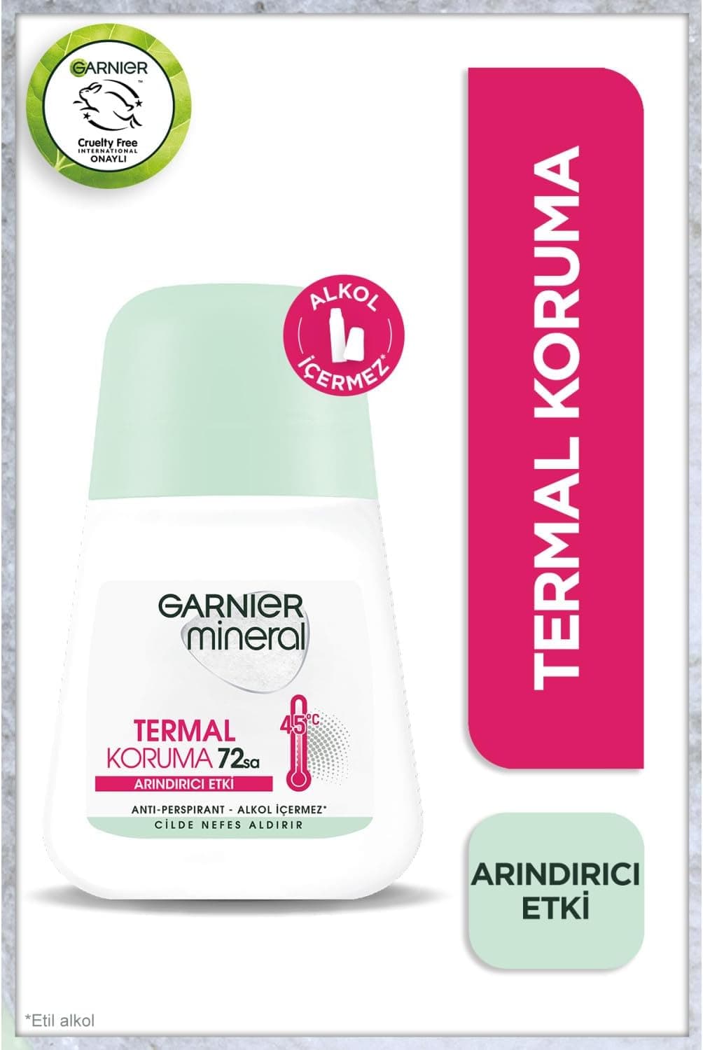 Garnier Mineral Termal Koruma Kadın Roll-On Deodorant