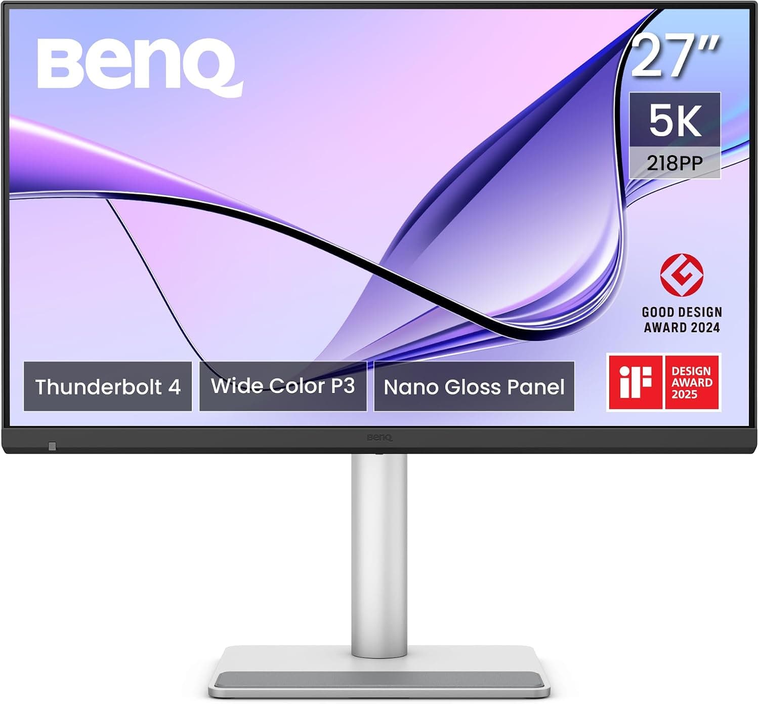 BenQ MA270S 27" Mac Kullanıcıları İçin Thunderbolt 4 destekli 5K Nano Gloss Monitör