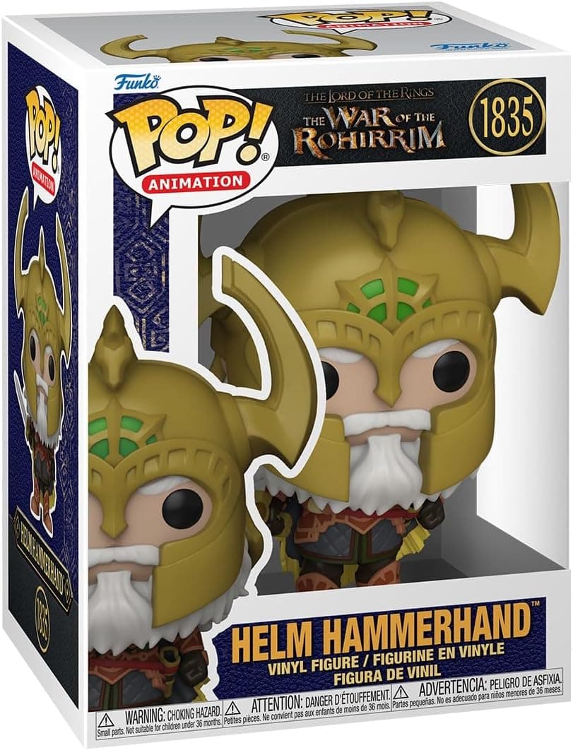 Funko POP Animation: War of the Rohirrim- Helm Hammerhand Figür