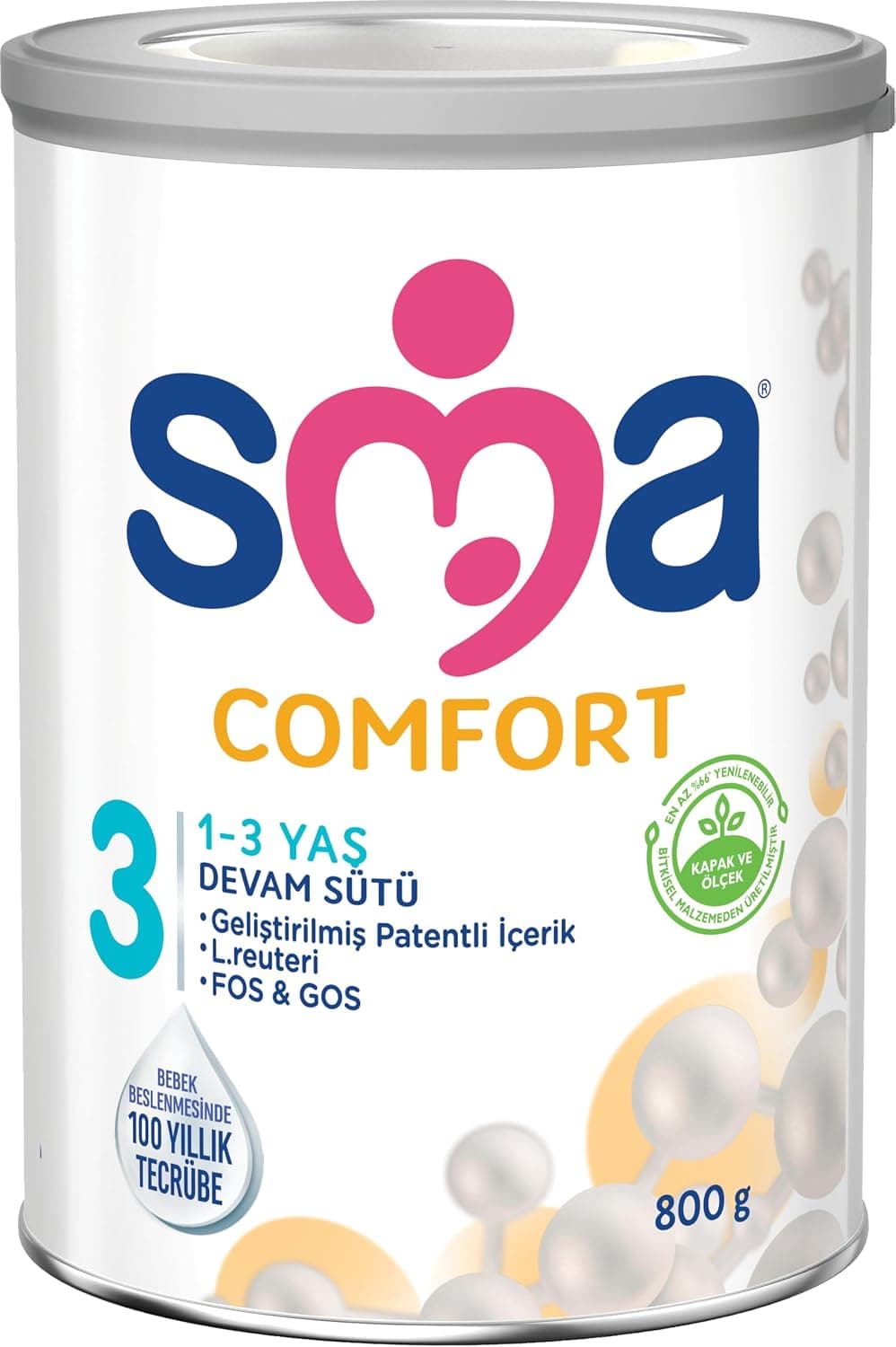 SMA Comfort 3 1-3 Yaş Devam Sütü 800 g