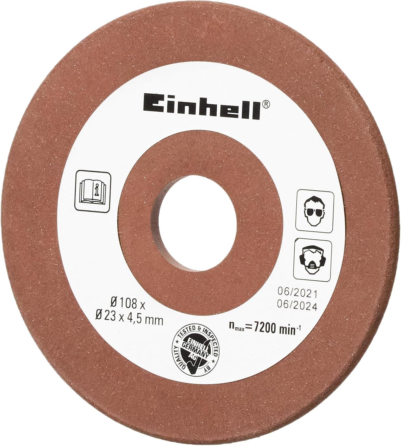 Einhell Orijinal K100 Zincir Bileme Taşı, Ø 108 x 23 x 4,5 mm 4500071