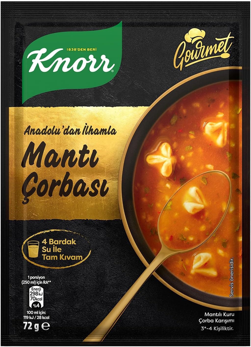 Knorr Mantı Çorbası 72 gr