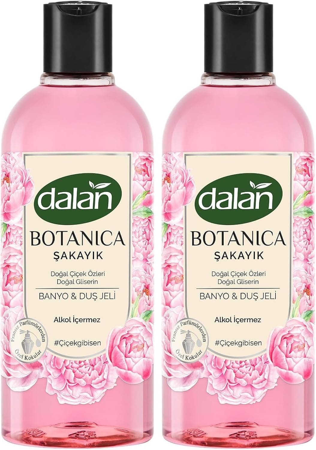 Dalan Botanica Duş Jeli 500 Ml Şakayık 2li paket