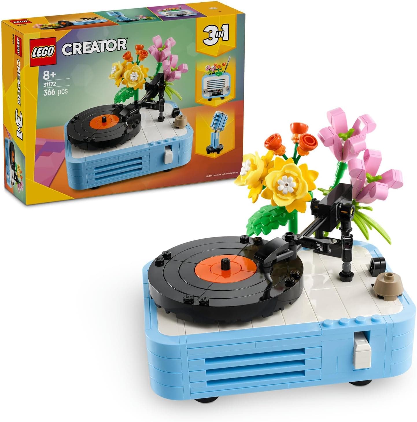 LEGO Creator 3’ü 1 Arada Çiçekli Pikap 31172