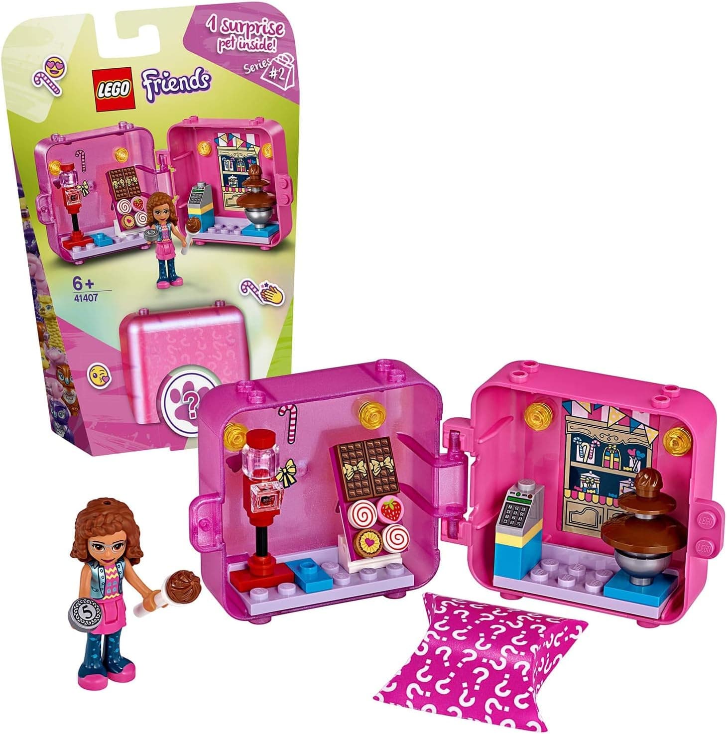 LEGO Friends Olivia’nın Alışveriş Oyun Küpü (41407)
