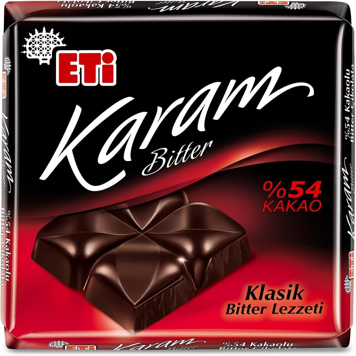 Eti Karam %54 Kakaolu Bitter Çikolata 60 g