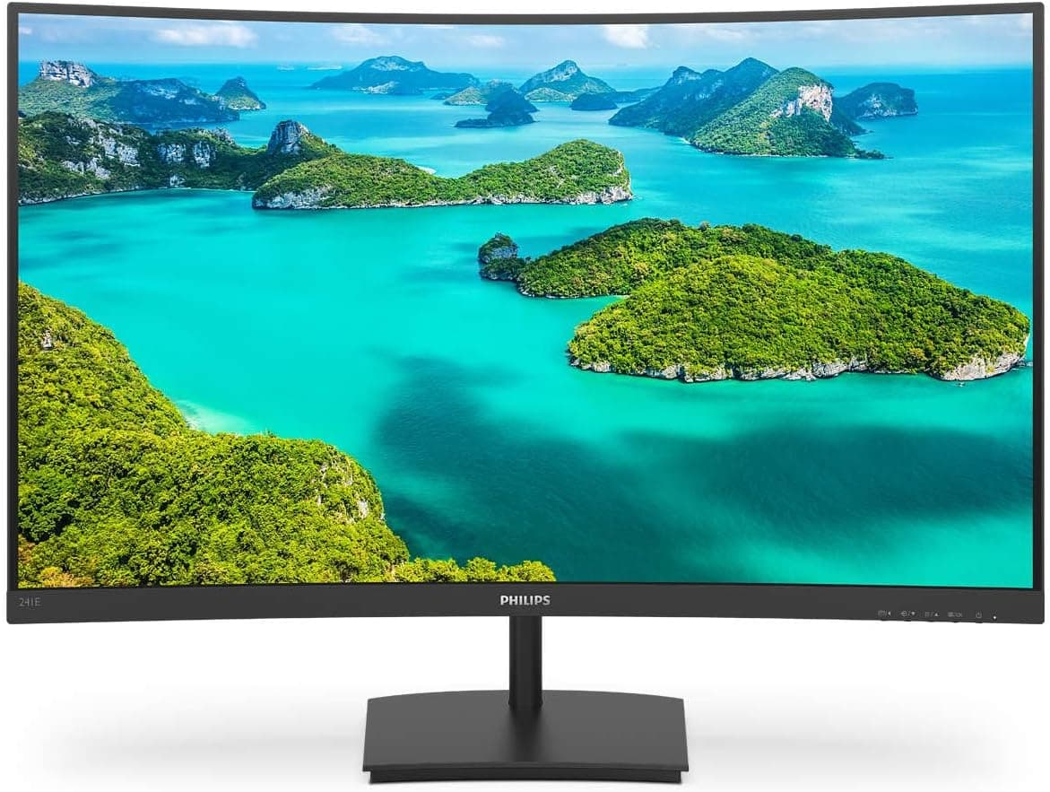 Philips 241E1SC-00 23.6" VA Panel 4ms 75Hz AMD FreeSync VGA+HDMI Full HD Curved Monitör
