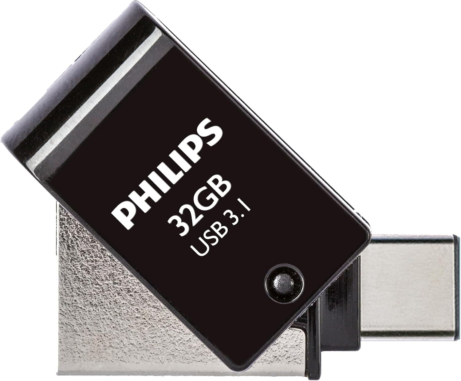 Philips 2si 1 arada OTG Edition Ultra Speed USB-C/USB 3.1 çift USB flash sürücü USB bellek 32 GB PC, dizüstü bilgisayar, bilgisayar, (Android) akıllı telefon, tablet, ultra küçük, 180 MB/sye kadar
