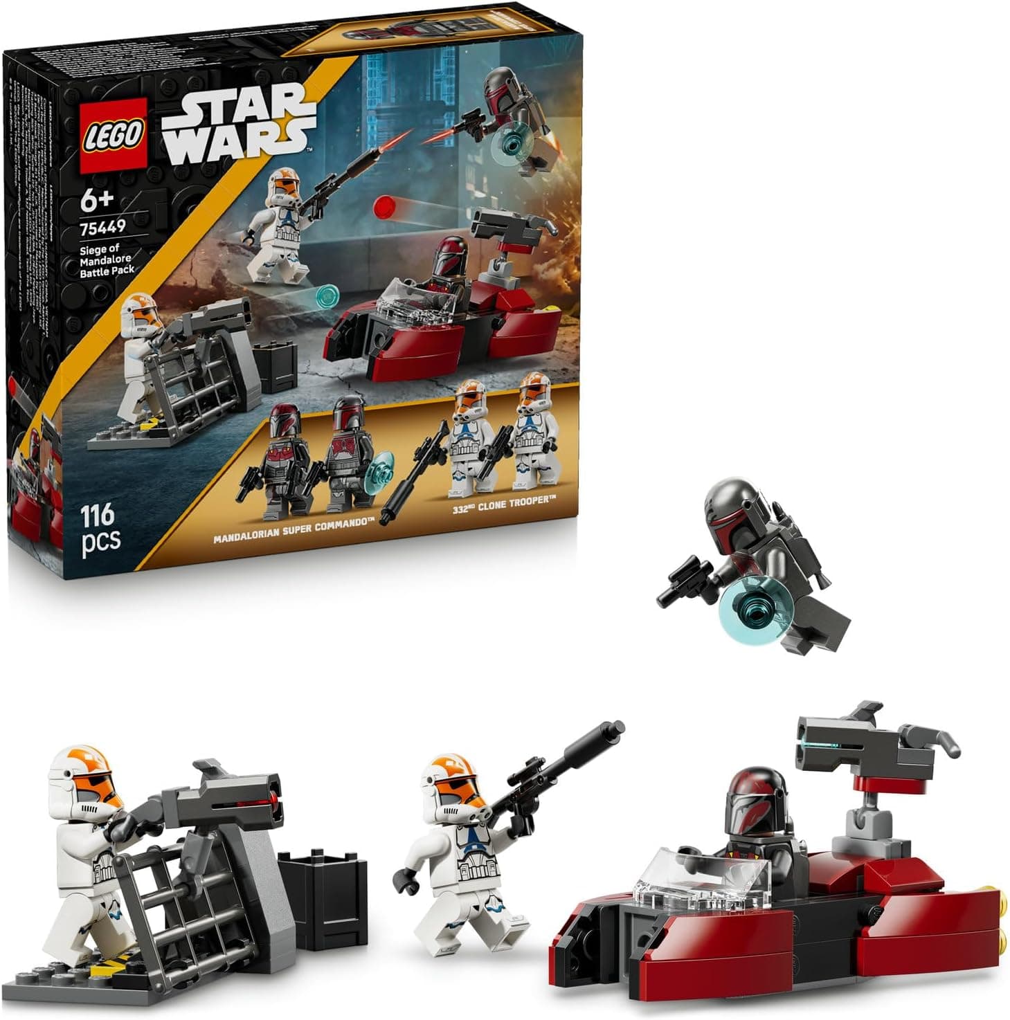 LEGO Star Wars Mandalore Kuşatması Savaş Paketi 75449