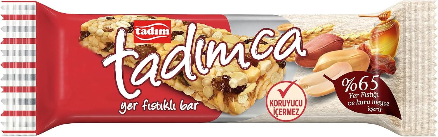 Tadım Tadımca Yer Fıstıklı Bar 30 Gr