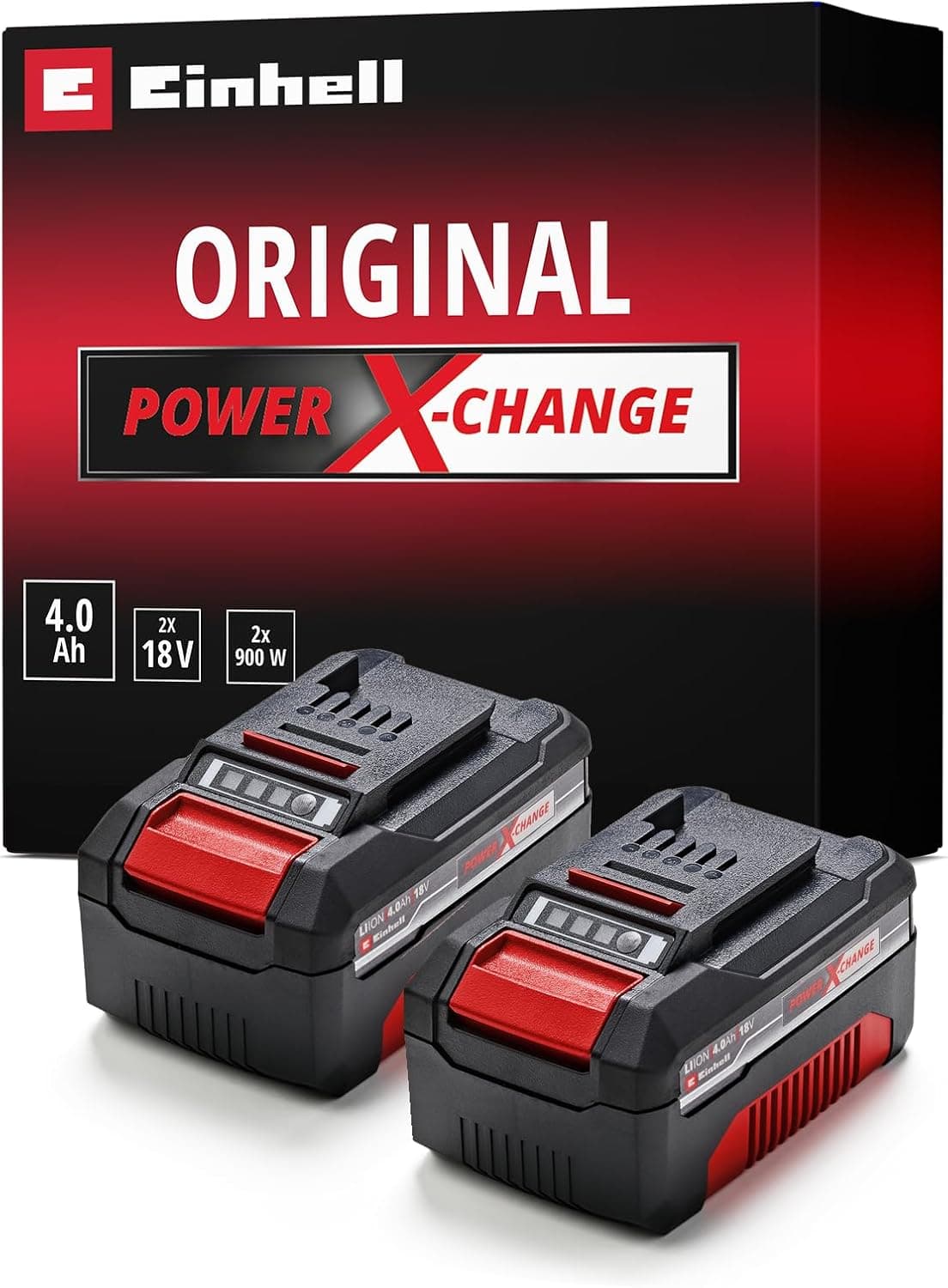 Einhell Orijinal 18 V 4,0 Ah PXC Akü Twinpack 4511489