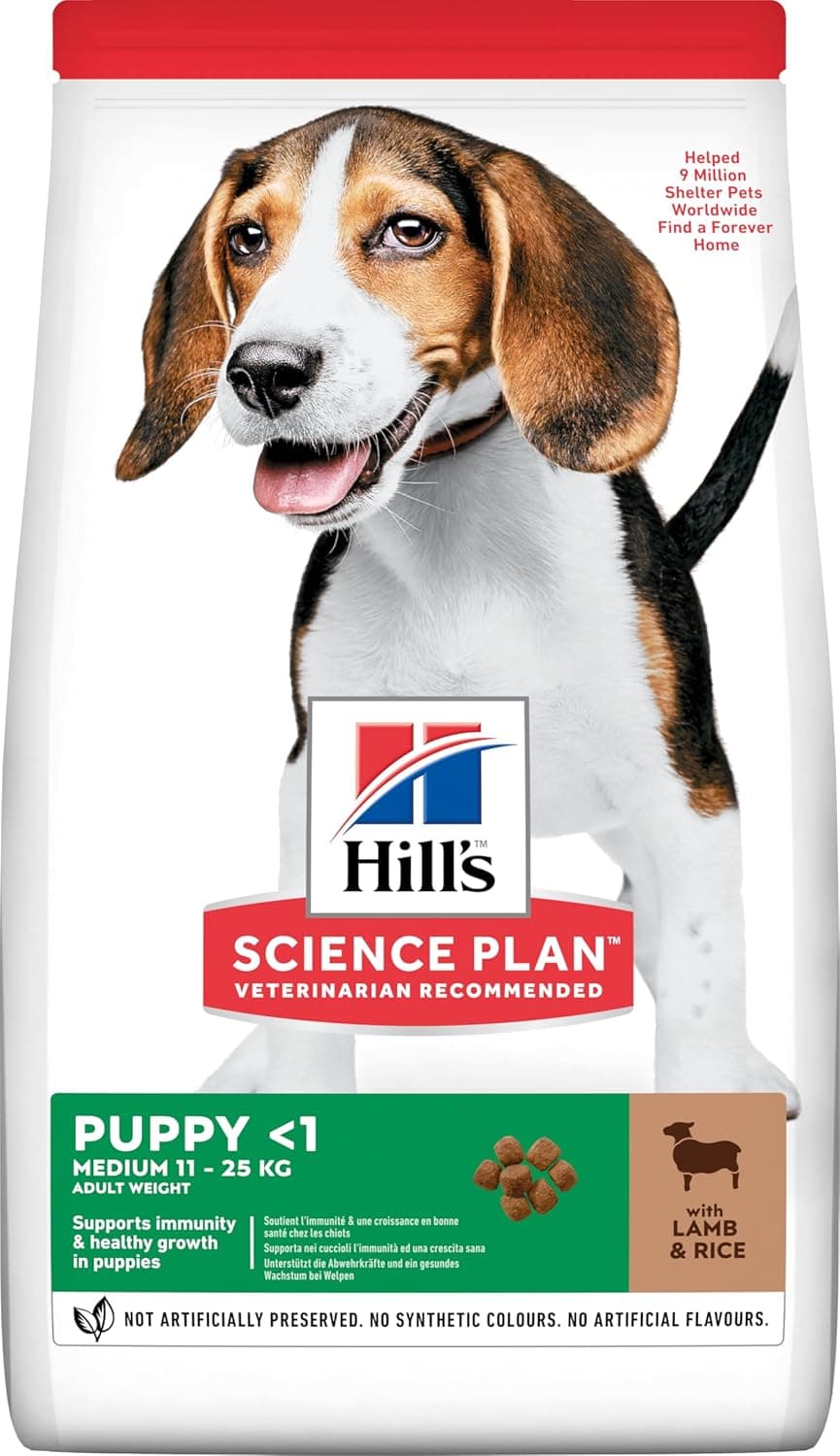 Hills Hills Puppy Kuzulu Medium Yavru Köpek Maması 14 kg