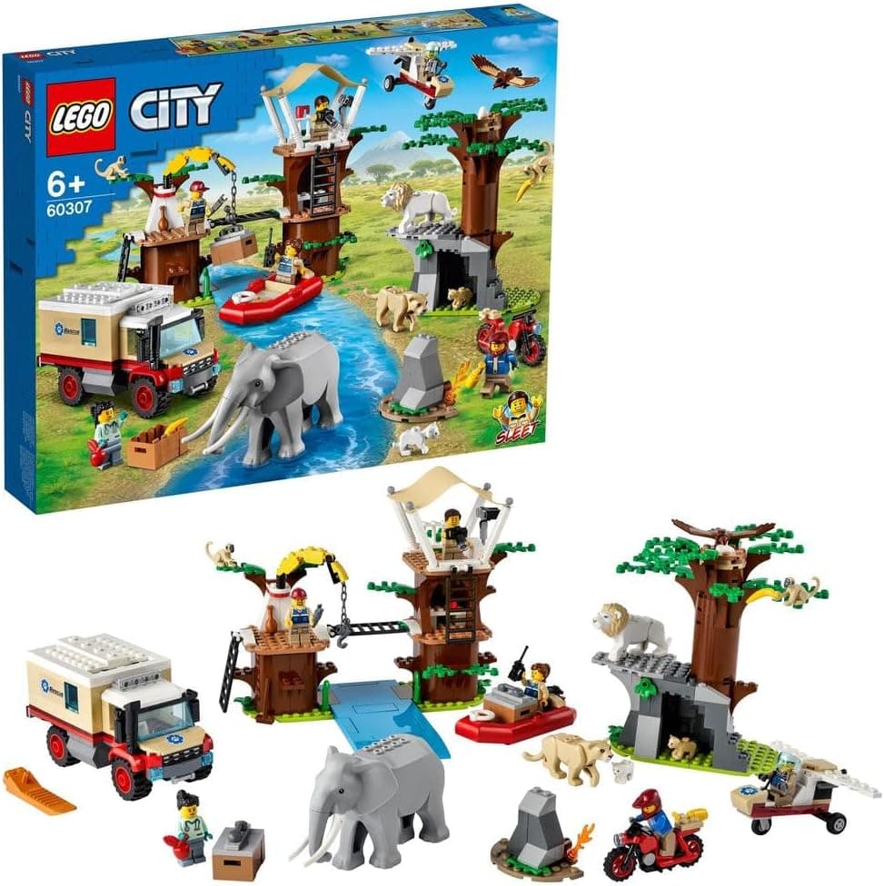 LEGO City 60307 Wildlife Rescue Camp